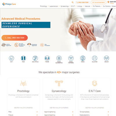 Digital Marketing for Pristyncare