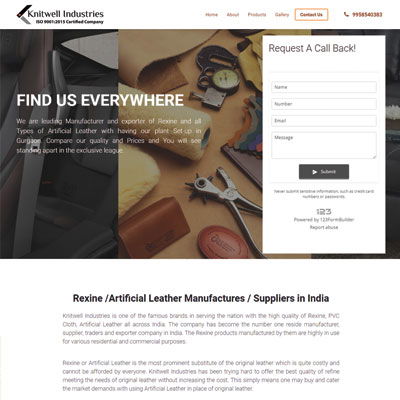 Digital Marketing for Knitwell Industries