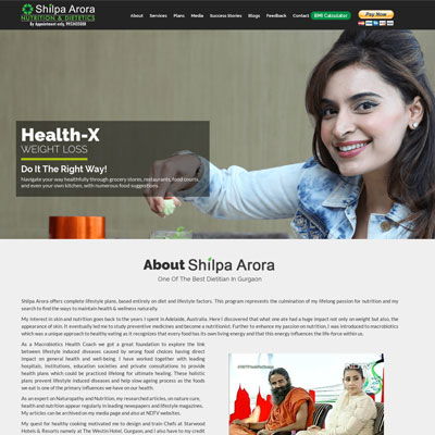 SEO for Shilpa Arora
